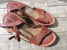 Size leather wedge for sale  PETERBOROUGH