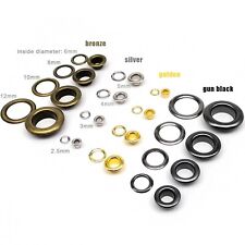 silver eyelets for sale  Shipping to Ireland
