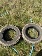 2x Malatesta Kamel 4x4 Tyres 235/65/R17 Off-road M/T Mud Terrain Part Worn for sale  Shipping to South Africa