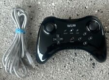 Controle de jogos sem fio genuíno Nintendo Wii U Pro preto brilhante WUP-005, usado comprar usado  Enviando para Brazil