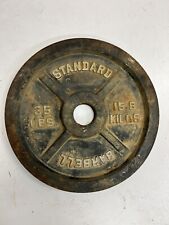 Vintage weight plate for sale  Hershey