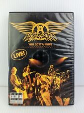 DVD ao vivo Aerosmith You Gotta Move mais CD de áudio bônus 2004 Sony comprar usado  Enviando para Brazil