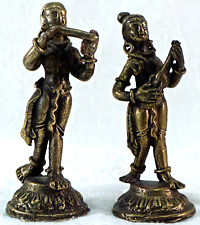 Pair brass indian for sale  Boring
