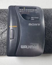 Reproductor de cinta de casete Sony AM/FM Walkman WM-FX163 PROBADO FUNCIONA segunda mano  Embacar hacia Argentina