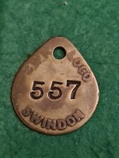 Railway check token for sale  WAKEFIELD