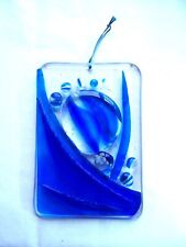 Blue art glass for sale  SALTBURN-BY-THE-SEA