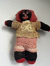 Vintage knitted doll. for sale  LONDON