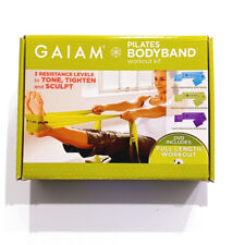 Usado, Kit Body Band GAIAM - 3 níveis treino de Pilates com DVD comprar usado  Enviando para Brazil