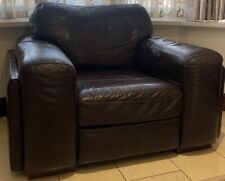 Leather seater sofa for sale  ILFORD