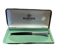 Used, Vintage Aurora Roller Ball Point Pen Made In Italy Works ENGRAVED SEE PHOTOS for sale  Shipping to South Africa