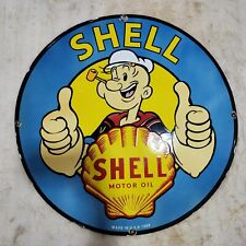 Shell popeye inches for sale  Shipping to Ireland