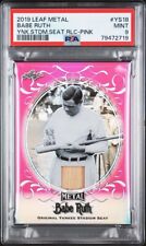 Babe Ruth New York Yankees Stadium Seat /6 PSA 9 #YS18 2019 leaf metal for sale  Shipping to South Africa