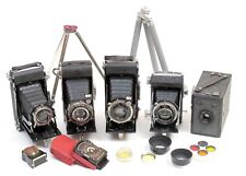 Colección 6x9 y 6x6 cámaras plegables Zeiss Ikon, Agfa, Welta 2,8, caja Balda segunda mano  Embacar hacia Spain