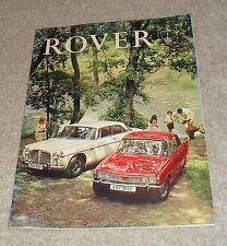 Rover brochure 1968 for sale  FAREHAM