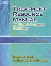 Treatment resource manual for sale  Montgomery