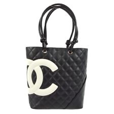 Chanel black calfskin for sale  Shipping to Ireland