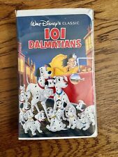 Walt Disney's 101 DALMATIONS FITA VHS diamante preto clássico VHS 1263 comprar usado  Enviando para Brazil