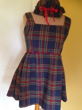 Tartan school dress for sale  NORWICH