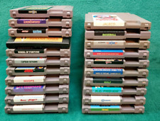 21 videojuegos vintage de Nintendo | lote 1 de carros originales NES | juegos de la década de 1980 segunda mano  Embacar hacia Argentina