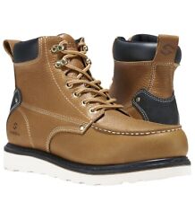 Botas de Trabajo Hisea Puntera de Acero Botas de Construcción para Hombre - Bronce - Talla EE. UU. 8.5 segunda mano  Embacar hacia Argentina