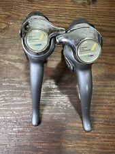 Vintage Shimano 600 Ultegra Tricolor (ST-6400) 8 Speed STI Shifters, used for sale  Shipping to South Africa