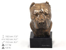 Dogue hundemarmorstatue buste d'occasion  Expédié en France