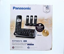 Panasonic Hd Link 2 célula Telefone Sem Fio Com Secretária Eletrônica Digital (4 Han comprar usado  Enviando para Brazil