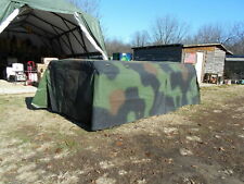 MILITARY SURPLUS CAMO TRUCK COVER + FRAME 8x14.5x4 MTV M1083 TENT 5 TON ARMY for sale  Springfield