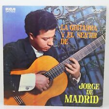 Jorge De Madrid La Guitarra Y El Sentir De LPV-7818 segunda mano  Embacar hacia Argentina