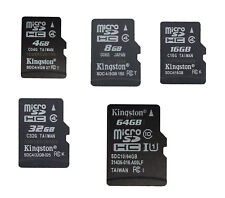 64 GB 32 GB 16 GB 8 GB 4 GB original Kingston MicroSD TF tarjeta de memoria teléfono venta al por mayor M segunda mano  Embacar hacia Argentina
