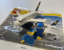 Lego Lufthansa, Airbus A380, promocyjna torba foliowa 40146 - używana z opakowaniem na sprzedaż  Wysyłka do Poland