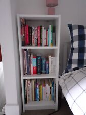 Small white bookcase for sale  UK