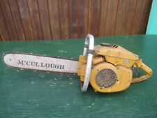 Vintage mcculloch chainsaw for sale  Newport
