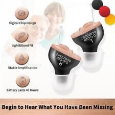 Used, L/R Mini Digital Hearing Aids Hearing Aid Hearing Amplifier In Ear Invisible Senior DE for sale  Shipping to South Africa