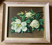 VINTAGE ORIGINAL MID CENTURY VLADIMIR TRETCHIKOFF MAGNOLIA PRINT 1955 LARGE75cm for sale  Shipping to South Africa