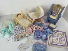 Vintage Fisher Price BRIARBERRY BEAR Baby Lot Cradle Bujany Fotel Wózek dziecięcy na sprzedaż  Wysyłka do Poland