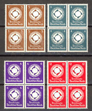 4x4 bloki - Rzesza Niemiecka znaczki służbowe Hakenkreuz -, 16 sztuk czyste ** na sprzedaż  Wysyłka do Poland