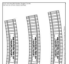 Printable track templates for sale  MANSFIELD