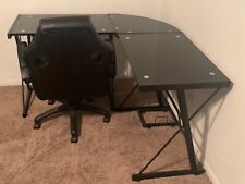 Shaped computer desk for sale  La Porte
