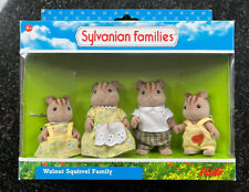 Sylvanians families pre loved walnut squirrel family in box for sale  Shipping to South Africa