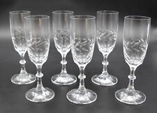 Flutes champagne cristal d'occasion  Barbentane