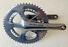 SHIMANO DURA ACE PEDIVELA 7800 BRAÇOS DUPLOS 165 MM 53-39 DURA ACE SUPORTE BSA NOVO comprar usado  Enviando para Brazil