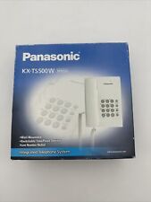 Teléfono con cable de una sola línea Panasonic KX-TS500W caja abierta, usado segunda mano  Embacar hacia Argentina