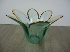 Green glass vase for sale  Marshfield