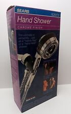 Vintage Sears Hand Held Shower Attachment Chrome Finish Made USA Dial Massager for sale  Shipping to South Africa