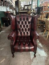Oxblood leather queen for sale  PRESTON