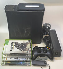 Console e fios oficiais Microsoft Xbox 360 Elite 120GB inclui 4 jogos testados comprar usado  Enviando para Brazil