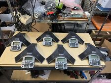 6 x Telefones VoIP de Conferência Polycom SoundStation IP 5000 LOTE 6 BOM, usado comprar usado  Enviando para Brazil