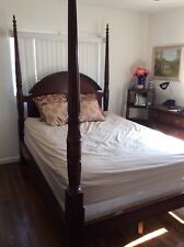 bed queen wooden frame for sale  Claremont