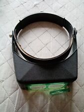 Used, Donegan Adjustable Magnifier Headband Optivisor Jewellery Watches for sale  Shipping to South Africa